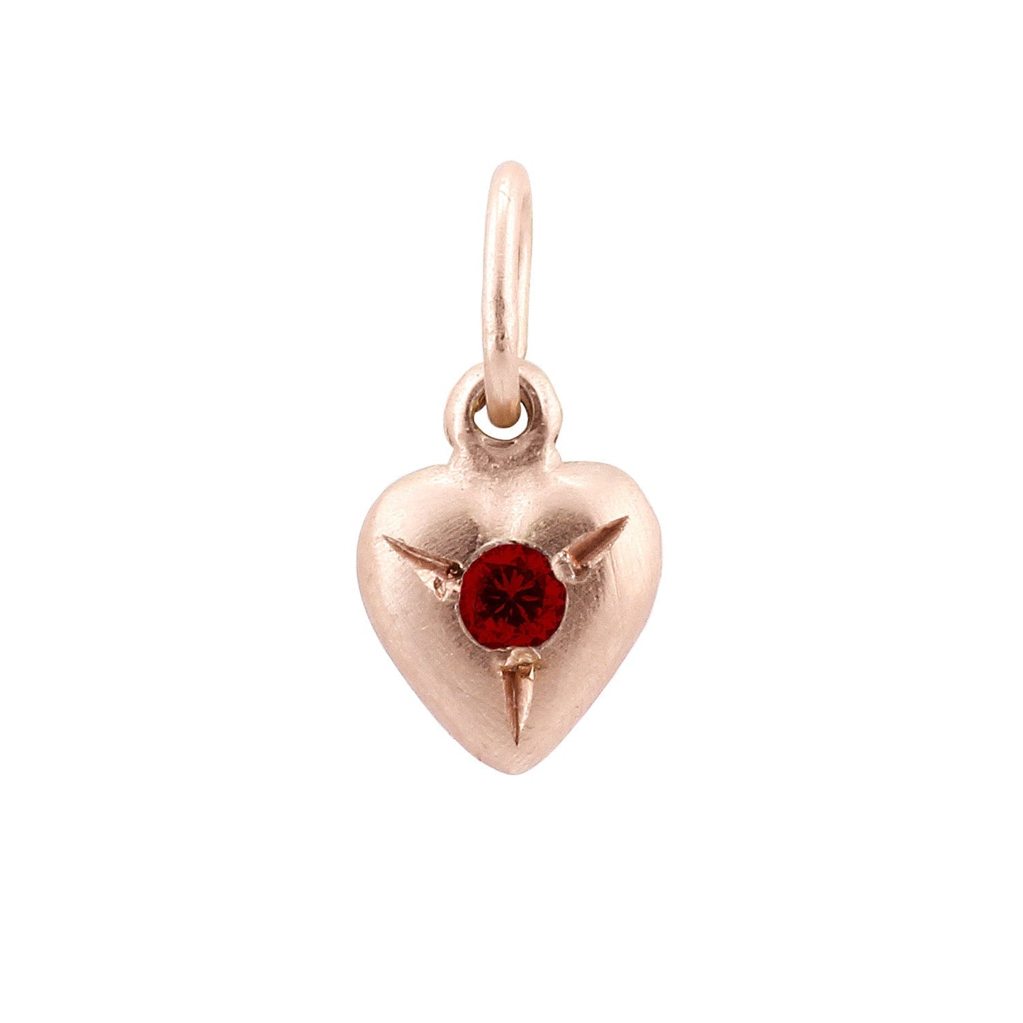 Puff Heart Charm