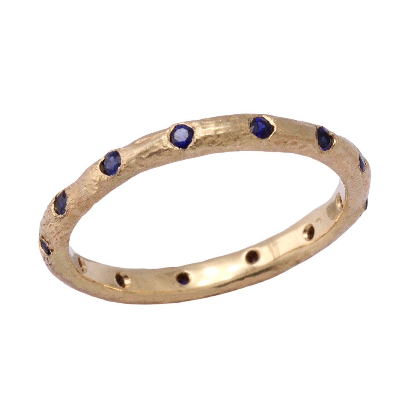 Lu Band With Gemstones ring, by Betsy Barron Jewellery