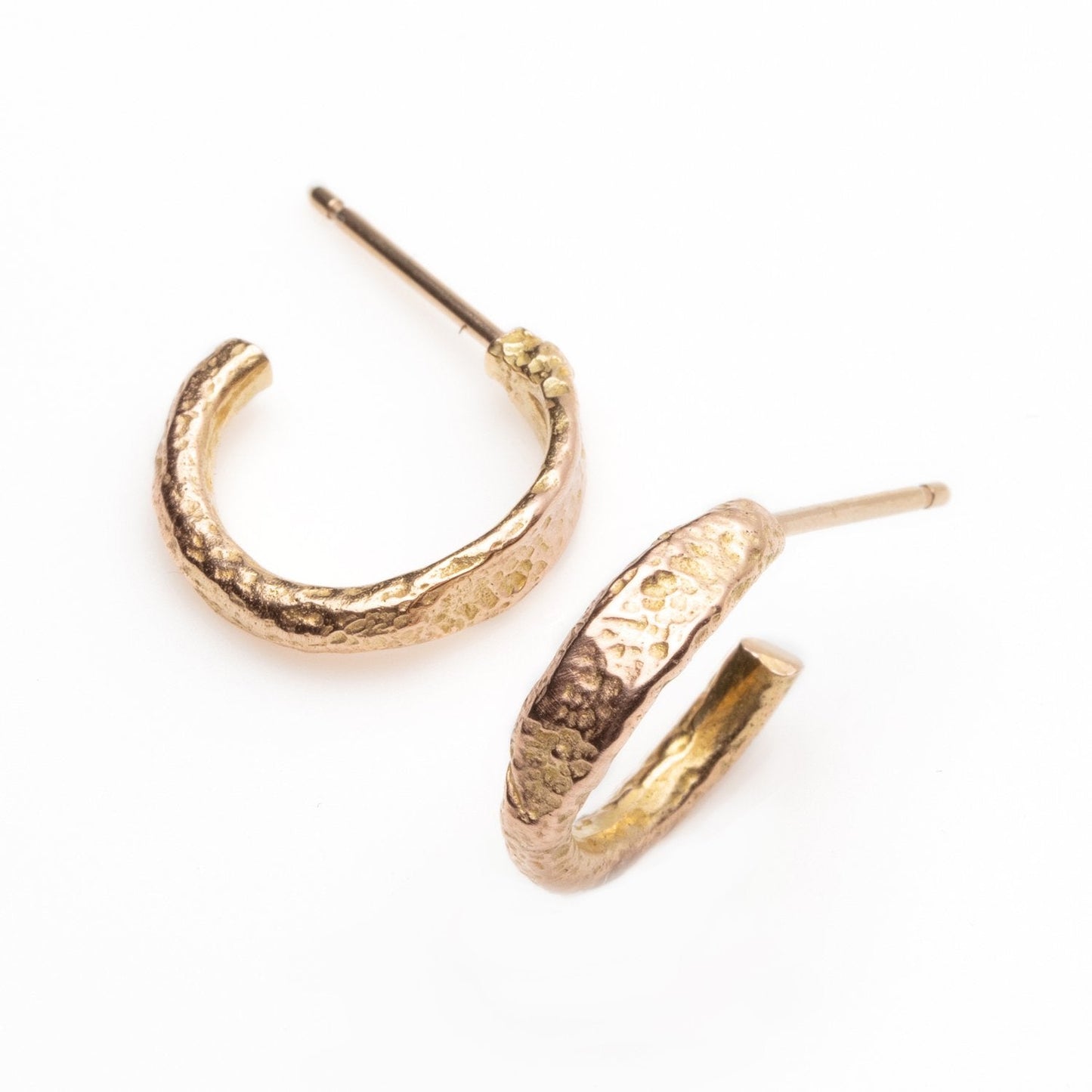 Jan Hoop in rose gold by Betsy Barron