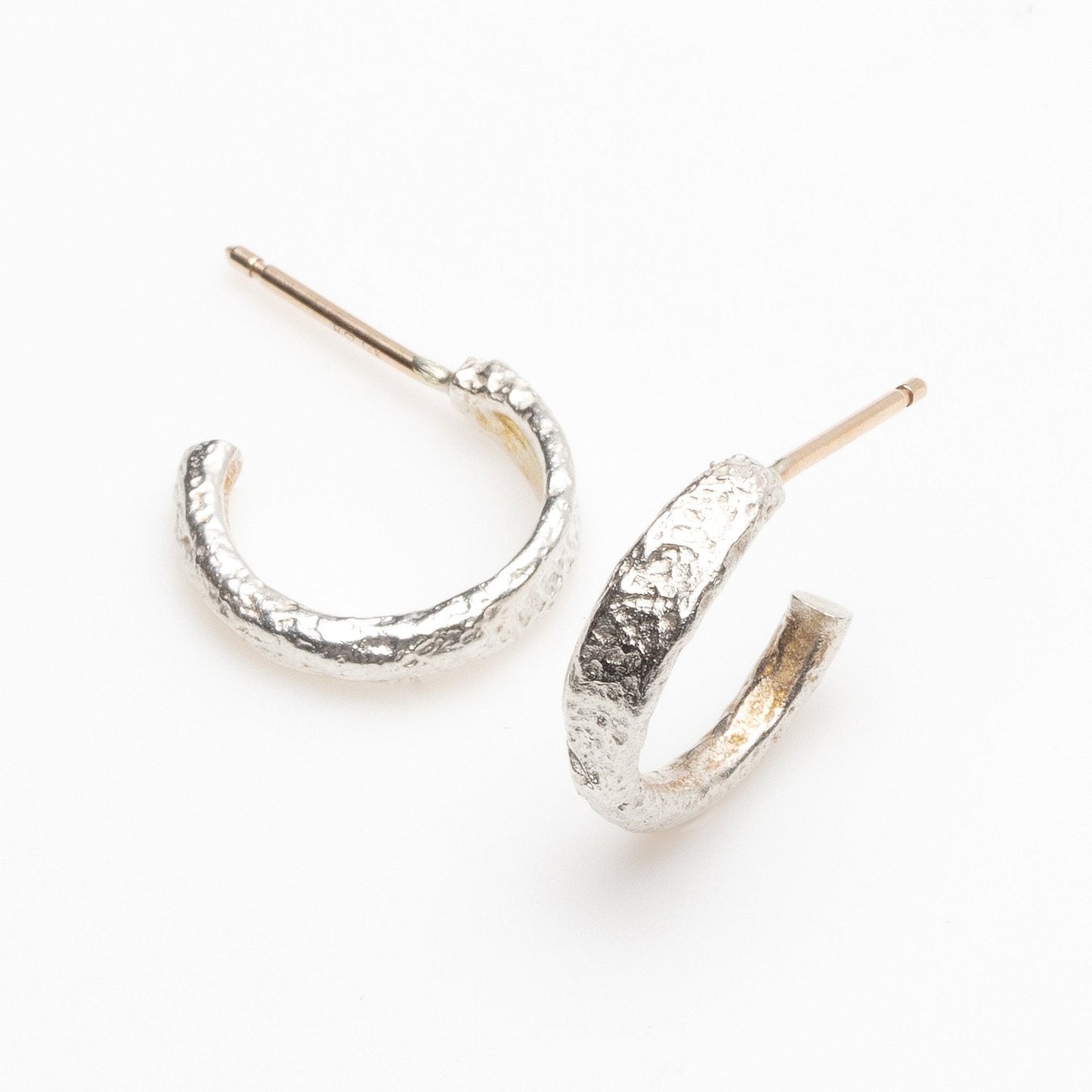 Jan Hoop in sterling silver by Betsy Barron