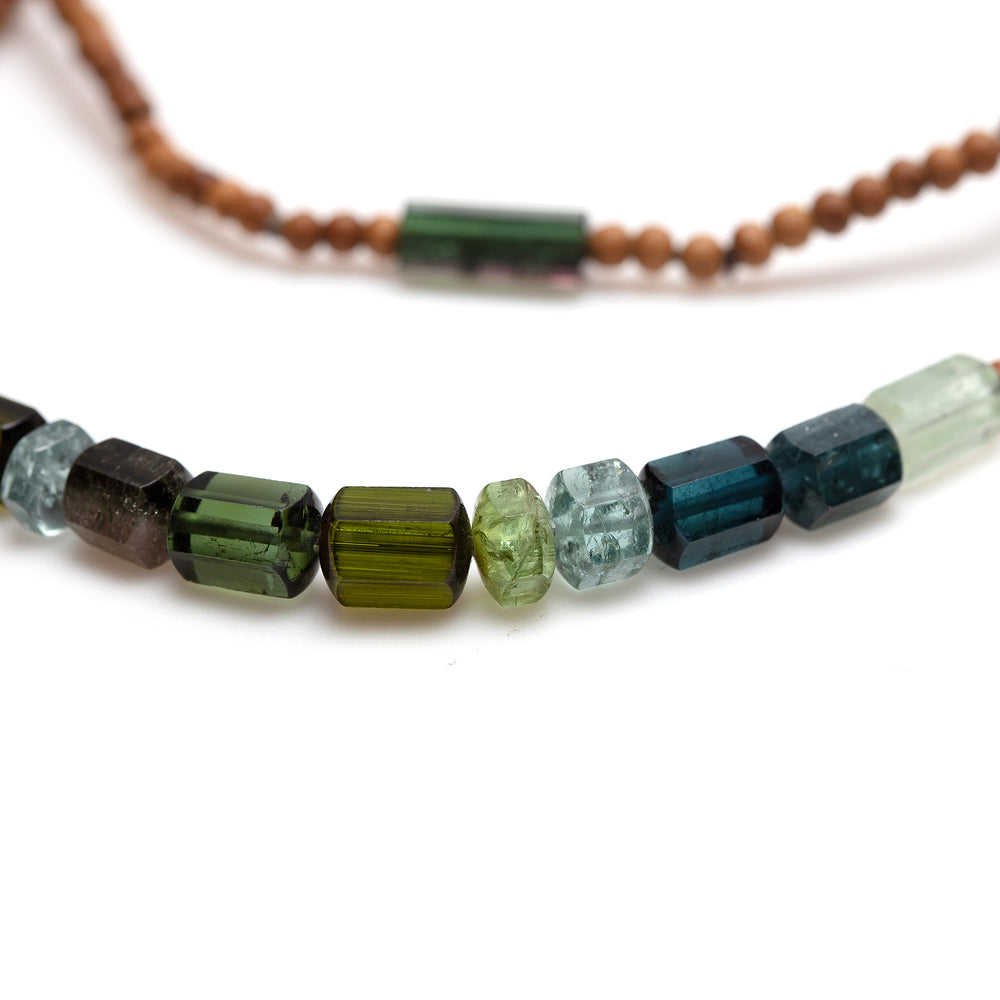
                      
                        Detail view of Vacation Necklace Vacation Necklace with green-blue tourmalines
                      
                    