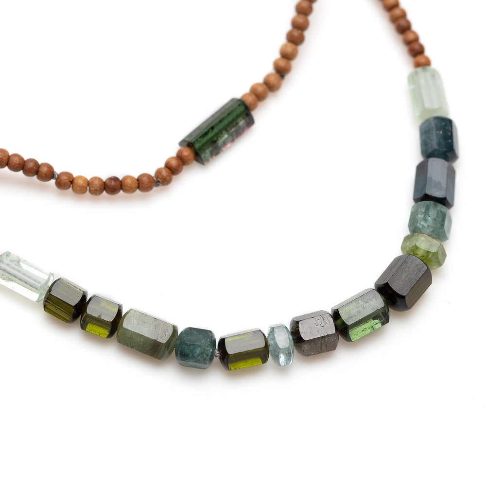 
                      
                        Detail view of Vacation Necklace Vacation Necklace with green-blue tourmalines
                      
                    